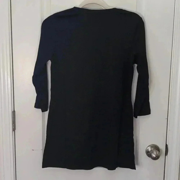 Isaac Mitzrahi Live! Women's 3/4 Sleeve top - Picture 2 of 7